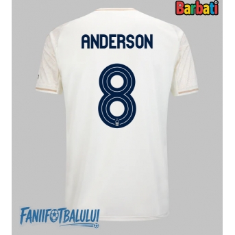 Nottingham Forest Elliot Anderson #8 Tricou Fotbal Replică 2025-26 Barbati Deplasare